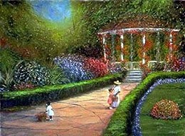 Springtime by Ted Ellis Image is watermarked for copyright protection and is not present on the actual art work.