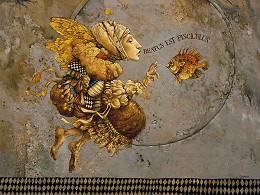Benediction MASTERWORK ANNIVERSARY EDITION Artist Proof by James Christensen Image is watermarked for copyright protection and is not present on the actual art work.