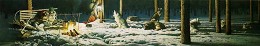 Never Alone Limited Edition Print by Scott Kennedy Image is watermarked for copyright protection and is not present on the actual art work.
