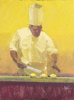 The E-Lemon-ator by Ken Auster Image is watermarked for copyright protection and is not present on the actual art work.