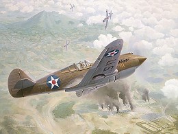 Too Little Too Late Limited Edition Print by Keith Ferris Image is watermarked for copyright protection and is not present on the actual art work.