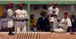 Kansas City Dugout Paper Remarque by Kadir Nelson Image is watermarked for copyright protection and is not present on the actual art work.