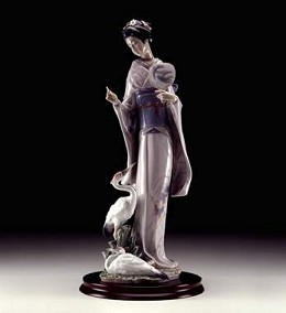 In Touch With Nature by Lladro Image is watermarked for copyright protection and is not present on the actual art work.
