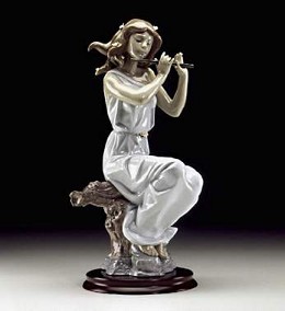 Graceful Tune by Lladro Image is watermarked for copyright protection and is not present on the actual art work.