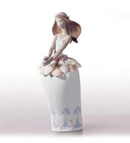 Petals Of Fantasy by Lladro Image is watermarked for copyright protection and is not present on the actual art work.