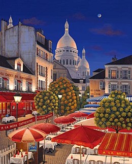 A La Mere Catherine by Liudmila Kondakova Image is watermarked for copyright protection and is not present on the actual art work.