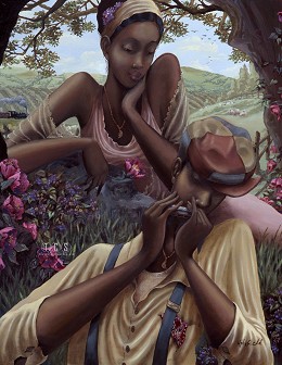 Love Jones by John Holyfield Image is watermarked for copyright protection and is not present on the actual art work.