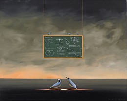 Technical Fowl by Robert Deyber Image is watermarked for copyright protection and is not present on the actual art work.