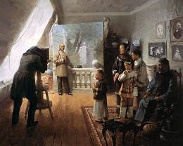 The Entrepreneur by Mian Situ Image is watermarked for copyright protection and is not present on the actual art work.