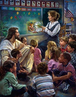 Storytime by Nathan Greene Image is watermarked for copyright protection and is not present on the actual art work.