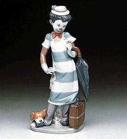 On The Move by Lladro Black Legacy Image is watermarked for copyright protection and is not present on the actual art work.