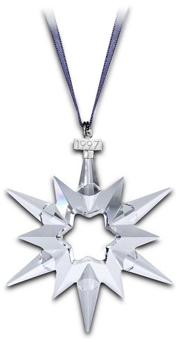 1997 Swarovski Star Ornament by Swarovski Crystal Image is watermarked for copyright protection and is not present on the actual art work.