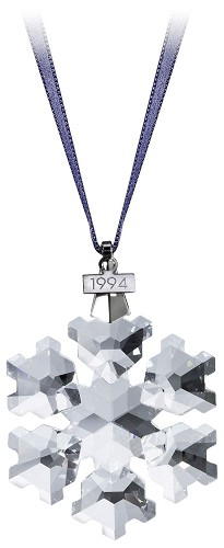 1994 Swarovski Snowflake Ornament by Swarovski Crystal Image is watermarked for copyright protection and is not present on the actual art work.