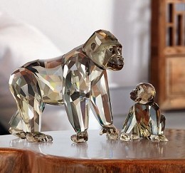 Swarovski 2009 Gorilla Membership by Swarovski Crystal Image is watermarked for copyright protection and is not present on the actual art work.