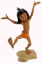 The Jungle Book Mowgli Mancub by WDCC Disney Classics Image is watermarked for copyright protection and is not present on the actual art work.