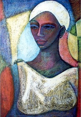 Adela Artist Proof by William Tolliver Image is watermarked for copyright protection and is not present on the actual art work.