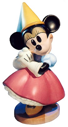 Brave Little Taylor Minnie Mouse Princess Minnie by WDCC Disney Classics Image is watermarked for copyright protection and is not present on the actual art work.