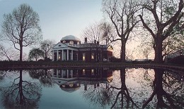 Jeffersons Monticello By Rod Chase  Full Image by Rod Chase Image is watermarked for copyright protection and is not present on the actual art work.