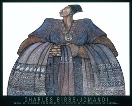 Jomandi Le Commemorative #6 by Charles Bibbs Image is watermarked for copyright protection and is not present on the actual art work.