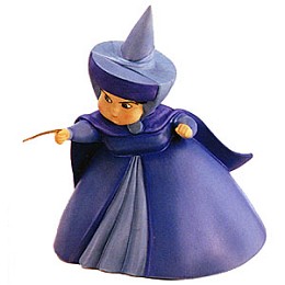 Sleeping Beauty Merryweather A Little Bit Of Blue by WDCC Disney Classics Image is watermarked for copyright protection and is not present on the actual art work.