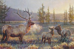 Morning By Nancy Glazier Print  Signed And Numbered by Nancy Glazier Image is watermarked for copyright protection and is not present on the actual art work.