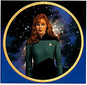Next Generation Crew - Dr. Crusher by Thomas Blackshear Image is watermarked for copyright protection and is not present on the actual art work.