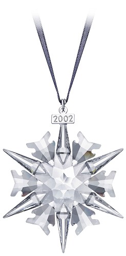 2002 Swarovski  Star Ornament by Swarovski Crystal Image is watermarked for copyright protection and is not present on the actual art work.