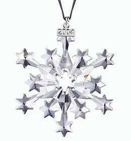 2004 Swarovski  Star Ornament by Swarovski Crystal Image is watermarked for copyright protection and is not present on the actual art work.