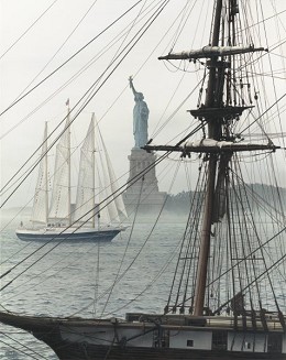 The Grand Lady By Rod Chase by Rod Chase Image is watermarked for copyright protection and is not present on the actual art work.