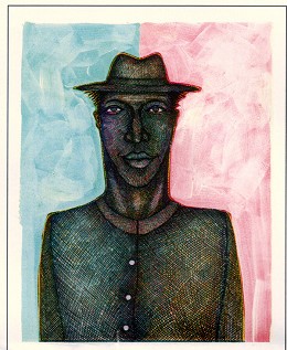 Thin Man #2 Giclee by Charles Bibbs Image is watermarked for copyright protection and is not present on the actual art work.