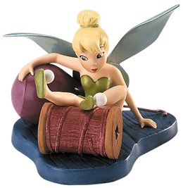 Peter Pan Tinker Bell Little Charmer by WDCC Disney Classics Image is watermarked for copyright protection and is not present on the actual art work.