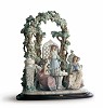 Lladro Tea in The Garden
