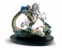 Lladro Saint George and The Dragon