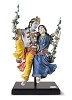 Lladro&nbsp;Radha Krishna on a Swing