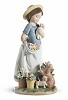 Lladro A ROMP IN THE GARDEN