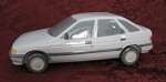 Lladro 1990 Ford Escort (Blue/Grey)