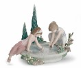Lladro PETALS IN THE POND