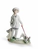 Lladro&nbsp;Girl with French Bulldog