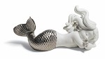 Lladro DAY DREAMING AT SEA (SILVER RE-DECO)