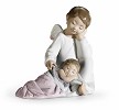 Lladro&nbsp;My Guardian Angel Pink