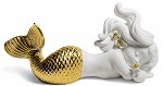 Lladro&nbsp;DAY DREAMING AT SEA (GOLDEN RE-DECO)