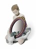Lladro&nbsp;A Purr-Fect Reflection
