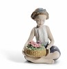Lladro&nbsp;Arranging Flowers