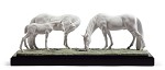 Lladro HORSES IN THE MEADOW