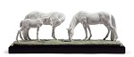 Lladro HORSES IN THE MEADOW