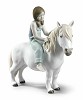 Lladro&nbsp;Girl with Pony