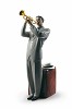 Lladro Jazz Trumpeter