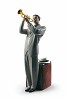 Lladro Jazz Trumpeter