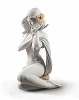 Lladro&nbsp;Subtle moonlight Woman White