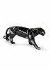 Lladro&nbsp;Panther Glazed Black